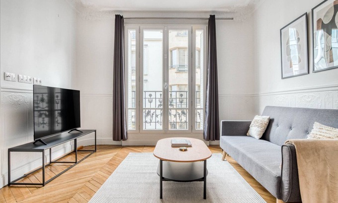 Levallois-Perret Apartamento | Blueground | Levallois Perret, nr dining