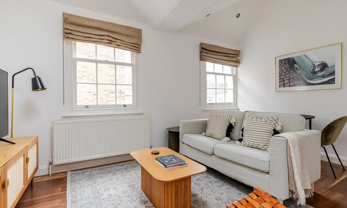 Regent's Park Apartamento | Blueground | Marylebone, w/d, balcony, nr park