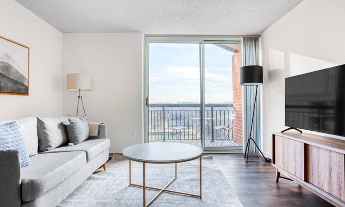 Pentagon City Apartamento | Blueground | Pentagon City, rooftop pool, nr Pentagon