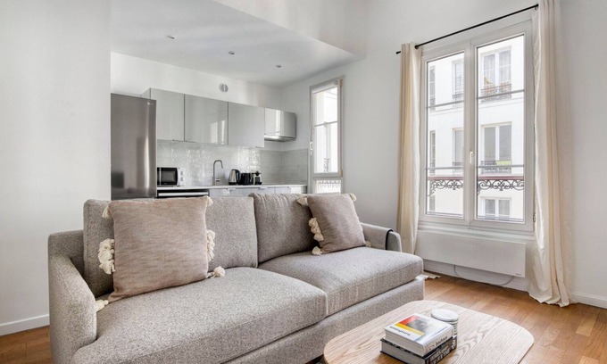 Levallois-Perret Apartamento | Blueground | Pont de Neuilly, walk to subway