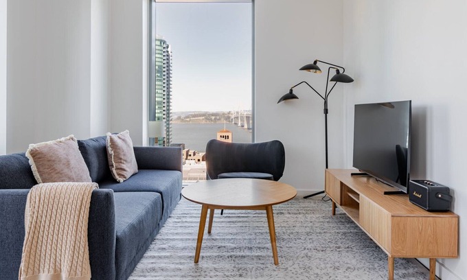 South Beach Apartamento | Blueground | Rincon Hill, pool & EV, nr Ferry