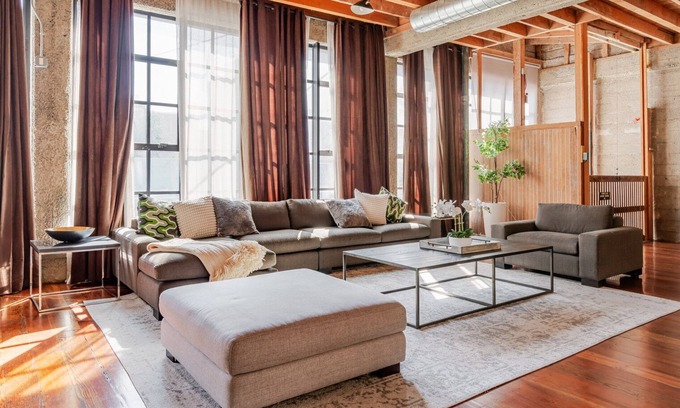 South Beach Casa | Blueground | SoMa, AC, w/d, near baseball field