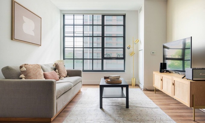 District Wharf Apartamento | Blueground | Southwest Waterfront, fitness, nr Wharf