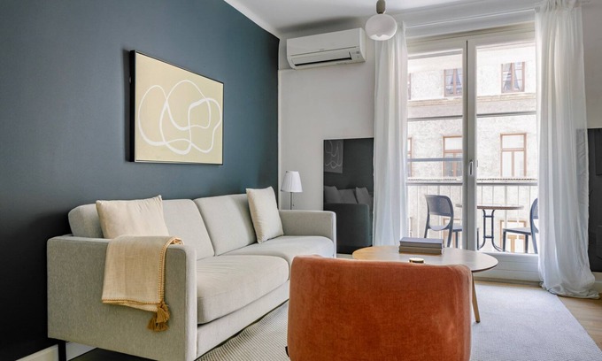 Wieden Apartamento | Blueground | Wieden, balcony, nr Belvedere