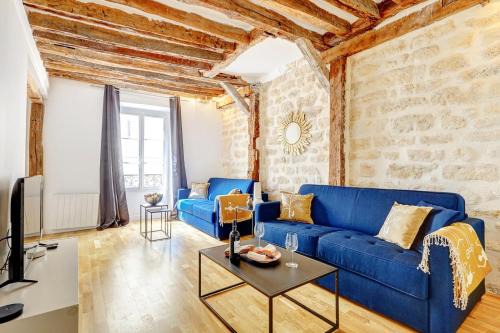 Arts-et-Metiers Apartamento | Bluestay 282 - Superbe appartement avec terrasse