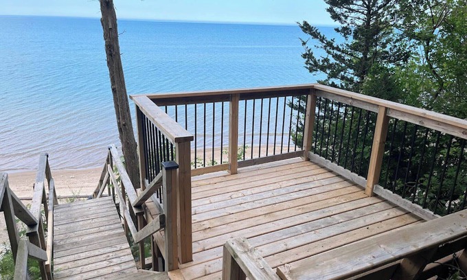 Bluewater Cabaña | Bluewater Sunset - *Lakefront - Fireplace* - Private Lake Access