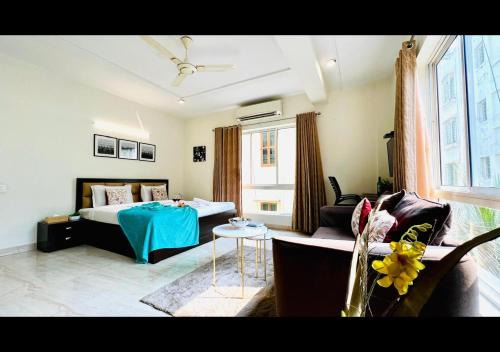 New Town Apartamento | BluO Lake View Studio NewTown, Terrace Garden, Gym