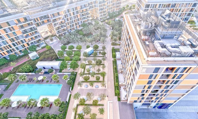 Ajman Apartamento | bnbme | Midtown By Deyaar Afnan District | STUDIO