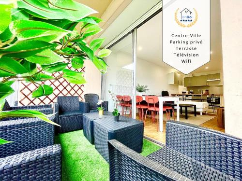 Provinces - Chavril Apartamento | BnGo I Le Spacieux I 3 chambres, 2 salles de bain, Parking privé gratuit, 8 personnes, Vieux Lyon hypercentre