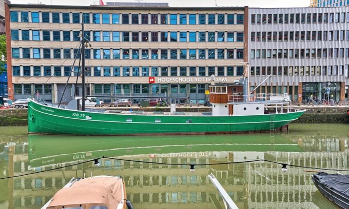 Stadsdriehoek Alquiler De Eote | Boathotel Rotterdam Wilhelmina