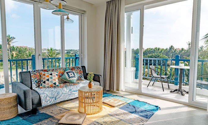 Cam Chau Apartamento | Bohemian apartment - River and garden view