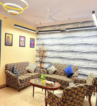 New Delhi Apartamento | Boho by Ikhomes 2BHK Apartment New Delhi