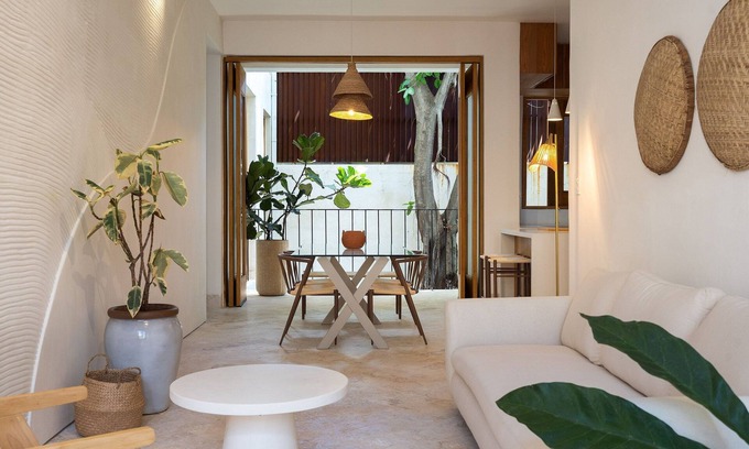 Zona Colonial Apartamento | Boho Chic Oasis: 2BR + Family Room in Zona Colonial