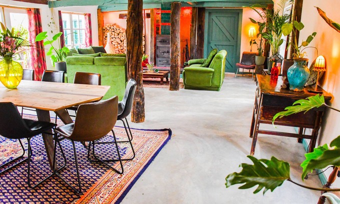Portengen Otro | BoHo Experience Wellness,Jacuzzi,Sauna, BBQ,Garden,Sleeps 10 close to Amsterdam