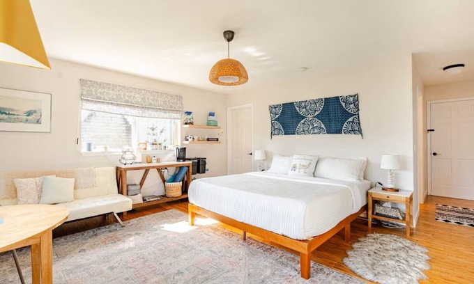 Hood River Apartamento | Boho Hood River Master Suite w/ Private Entry