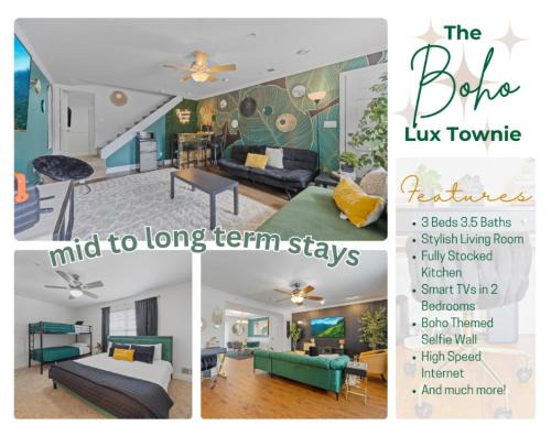 Smyrna Apartamento | Boho Lux Theme 3BR 3BA Near Truist Park Home of the Braves