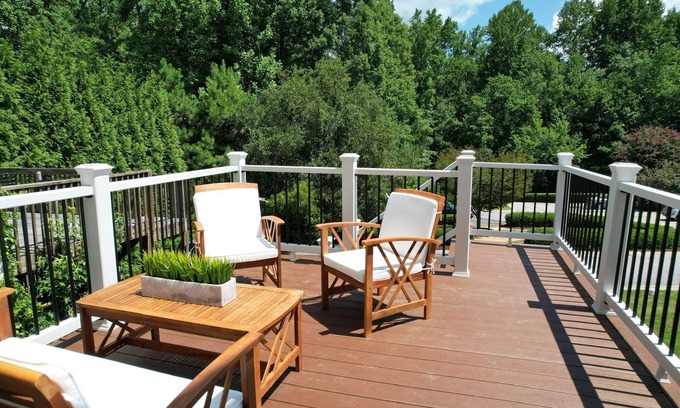 Apex Casa | Boho Modern Townhome Near Greenway. No Cleaning Fees!