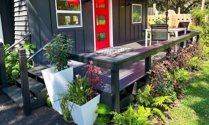 Fernandina Beach Cabaña | Boho Surf Shack - Amelia Island