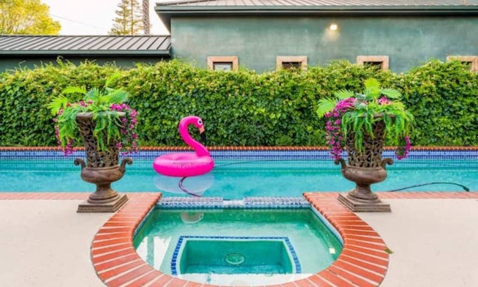 North Hollywood Casa | Boho Vibe House with Pool near Hollywood