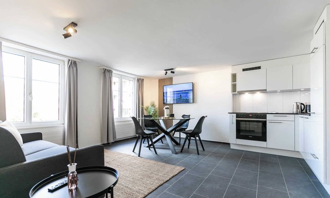St. Gallen Apartamento | book2stay 2-room apartment #2 Rosenberg up to 4 persons