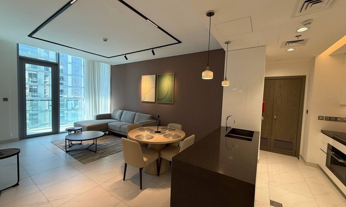 Bur Dubai Apartamento | Bookable - 2.5-Bedroom in District One Residences, Crystal Lagoon Views