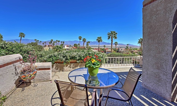 Borrego Springs Condominio | ¡Nuevo! 2BR Borrego Springs Condo w / Patio y vistas!