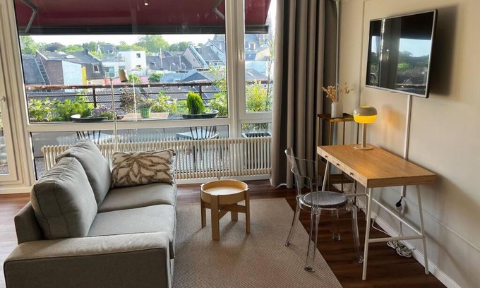 Moers Apartamento | BOSTEL 88 - Apartment, Altstadt, Klimaanlage, Aufzug, Hunde willkommen