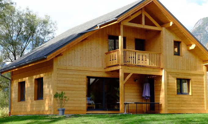 Le Bourg-d'Oisans Chalet De Esquí | NUEVO: Chalet individual de madera para 12 personas en Bourg d'Oisans / Alpe d'Huez