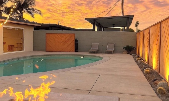 Rowland Heights Casa | Boutique Pool plus Studio 5BR, 12 Guests, Disney 14m