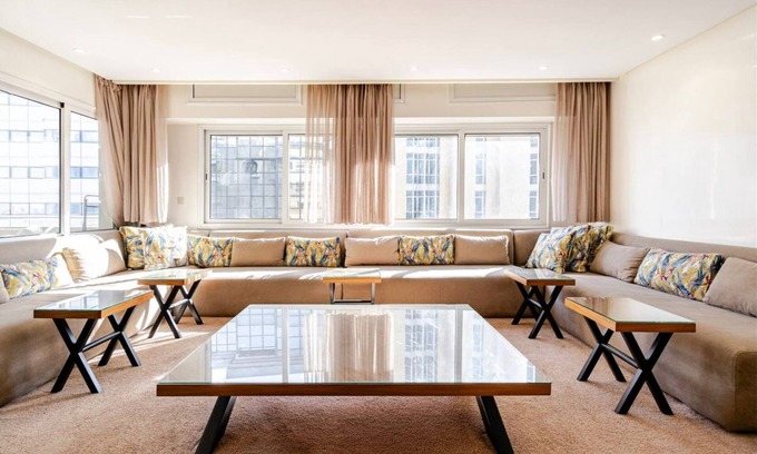 Casablanca City Center Apartamento | Bouzoubaa Vacation Homes Appt 3 Chambres Casa Breakfast Included