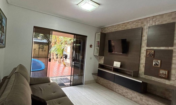 Foz do Iguacu Casa | Cozy House with Pool and Gourmet Area - Near the Falls and Argentina