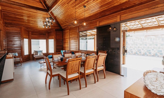 Anchieta Casa | Casadecastelhanos 50M Praia, 4suítes C/ar, Lazer Ideal Para Família com Criança