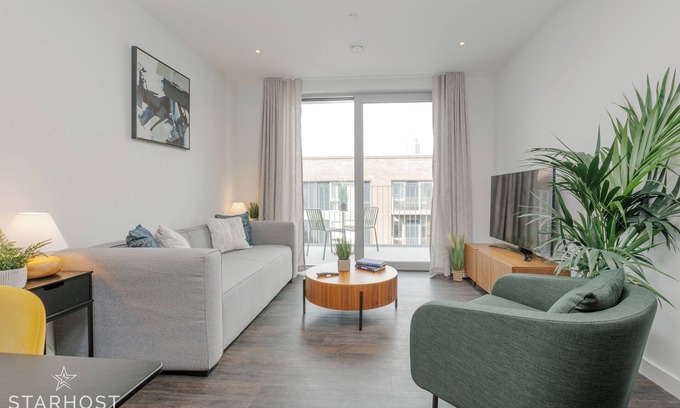 Vauxhall Apartamento | Brand New 1-Bed Apt in Nine Elms