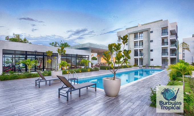 Villa Hermosa Apartamento | Brand new 3 Bdr apartment, Full Kitchen, Pool, Gym, Wi FI, in La Romana