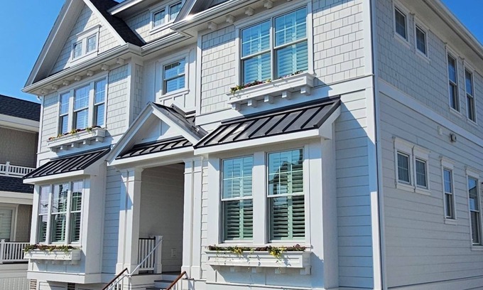 Stone Harbor Casa | Recientemente renovado Bay Home w / resbalones de barco