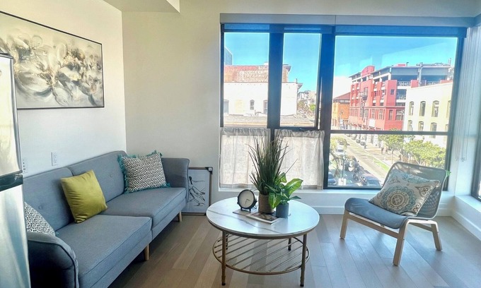 Lower Pacific Heights Condominio | Brand NEW Airy 1 Bedroom Condo in Nob Hill