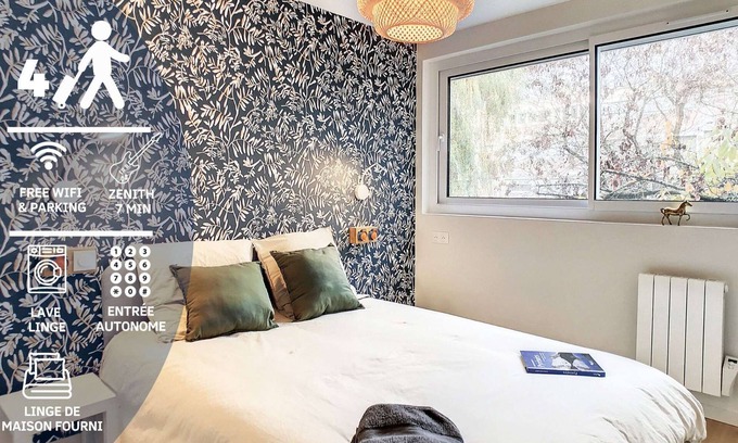 Ancely Apartamento | Brand new Ancely apartment with aero decor - free parking - Near Blagnac