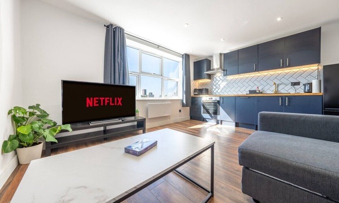 East Acton Apartamento | Brand New Apt Sleeps 5 - Zone 2