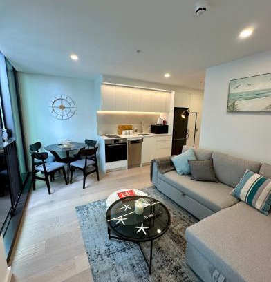 Te Aro Apartamento | Brand New CBD High Rise 1 Bed With Ocean View on the Doorstep of Courtenay Place