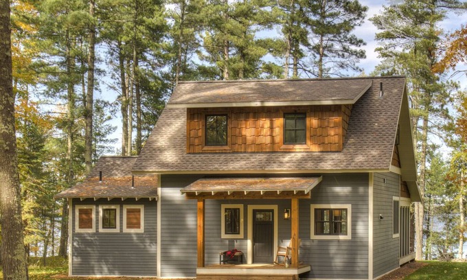 Hackensack Casa | Nuevo estilo costero Lakehouse DIEZ MILE LAKE