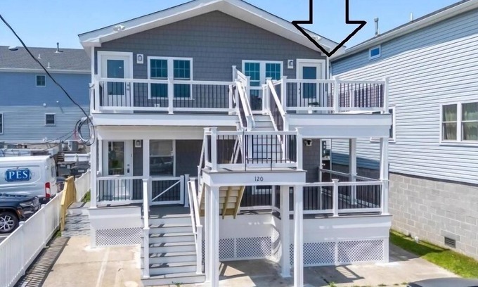 North Wildwood Condominio | Brand new condo in North Wildwood-close to restaurants/bars!