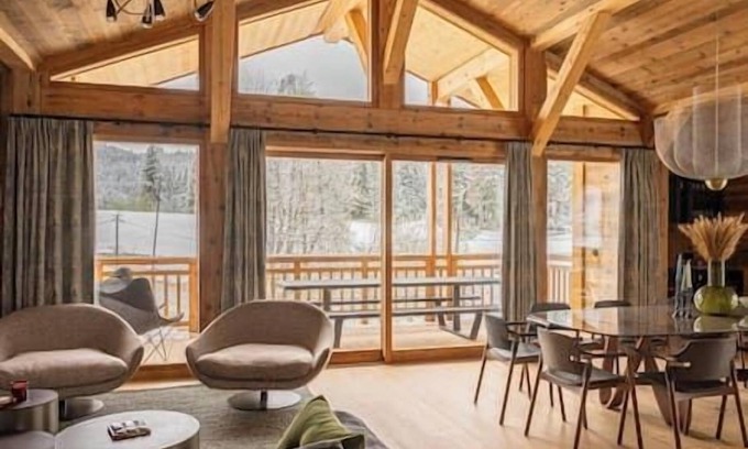 Les Gets Chalet De Esquí | Brand New Luxury Chalet - Ski in/out - 6 bedrooms - close to the village
