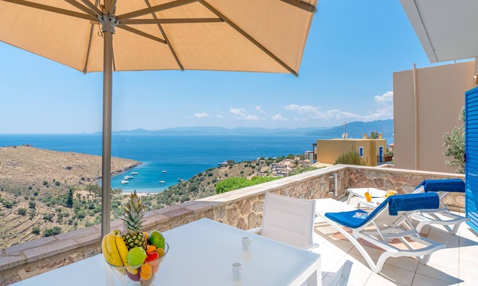 Kontos Villa | Villa moderna a estrenar con impresionantes vistas al mar