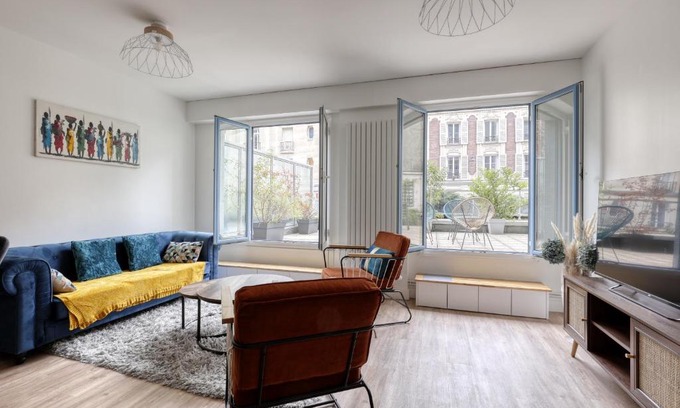 Grenelle Apartamento | Branded New 4 Bdrs Flat - Huge Terrace - Prime Loc