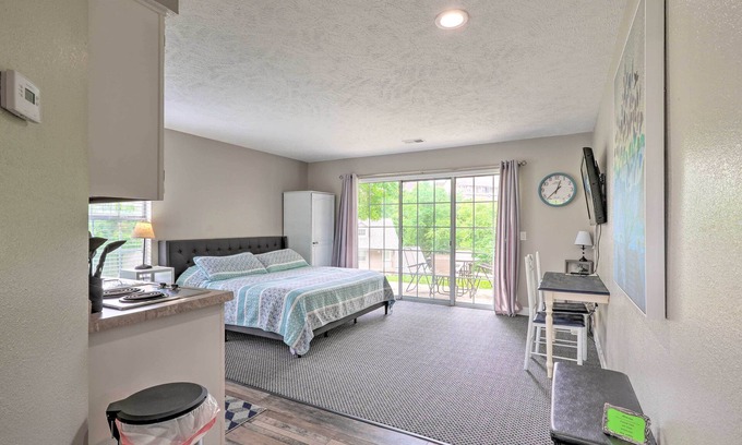 Table Rock Apartamento | Branson Studio: 3 Mi to Ozark Hills Winery