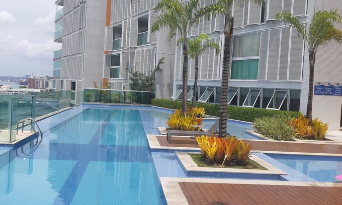 Dois de Julho Apartamento | Impresionante vista a la bahía de Todos os Santos