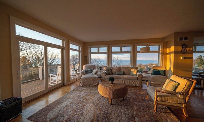 Michigan City Casa | Breathtaking Views of Lake Michigan-Beachwalk Resort