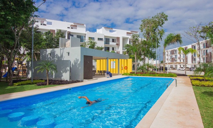 Cancun Apartamento | Breezy & Bright Full Apartment