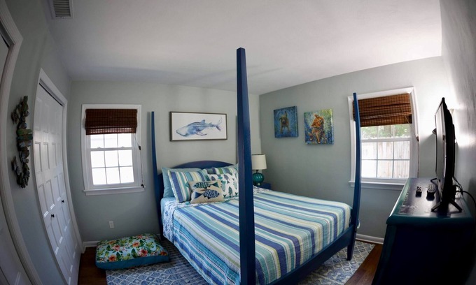 Northeast Virginia Beach Condominio | Ventoso, pintoresco y apto para perros dúplex North End. ¡Nuevo para 2018!