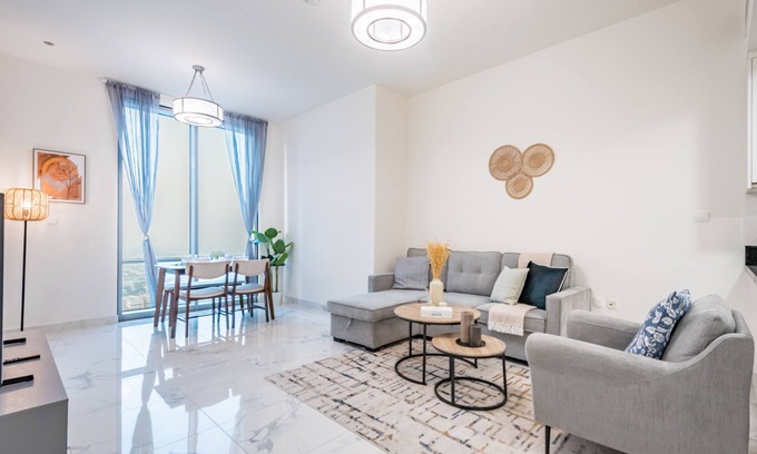 Business Bay Apartamento | Bright 1BR in Noura Tower, Al Habtoor City, Business Bay